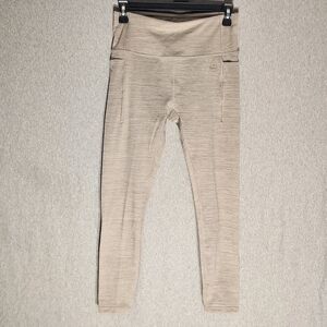Reebok Gray High Waist Capri Leggings